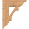 Ekena Millwork Westlake Traditional Smooth Bracket w/ Offset Brace, Western Red Cedar, 7 1/2"W x 20"D x 24"H BKT0806X20X24WTL01SWR - alternate 4